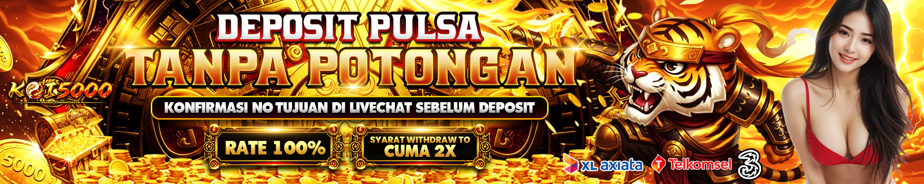 koi5000 pulsa tanpa potongan